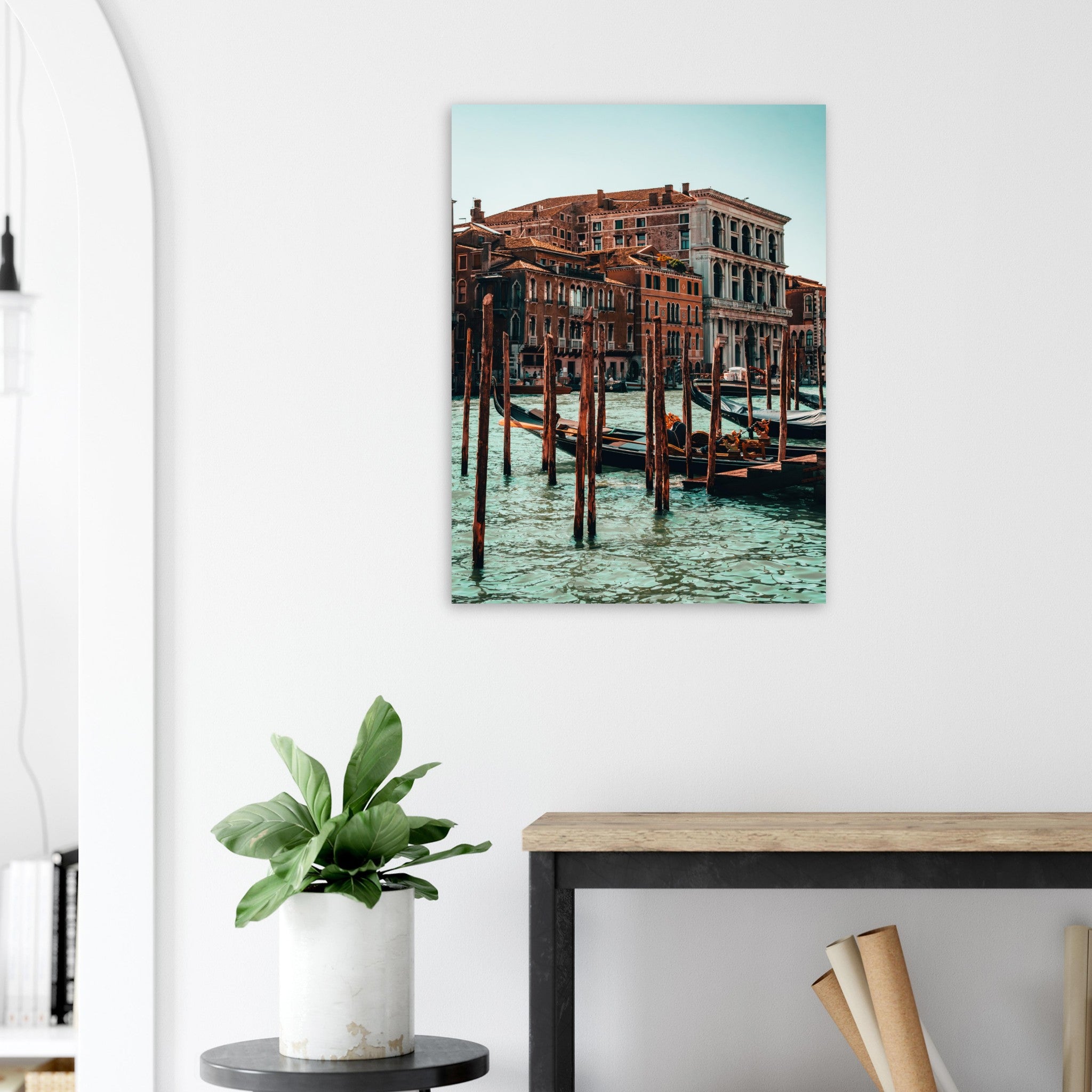 Majestic Venice: The Grand Canal's Story | Metal Print