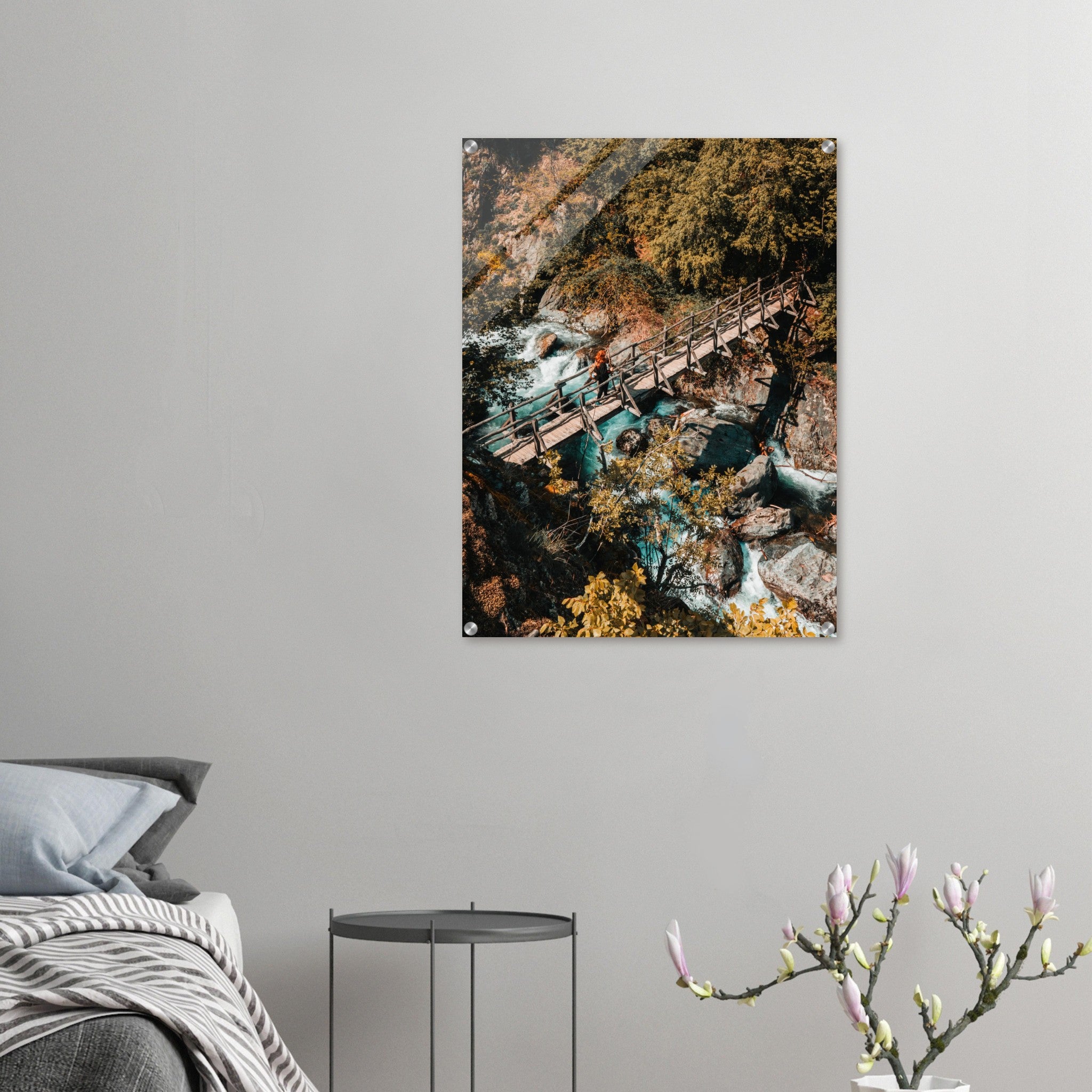 Bulgaria Mountains Bridge | Acrylic Print