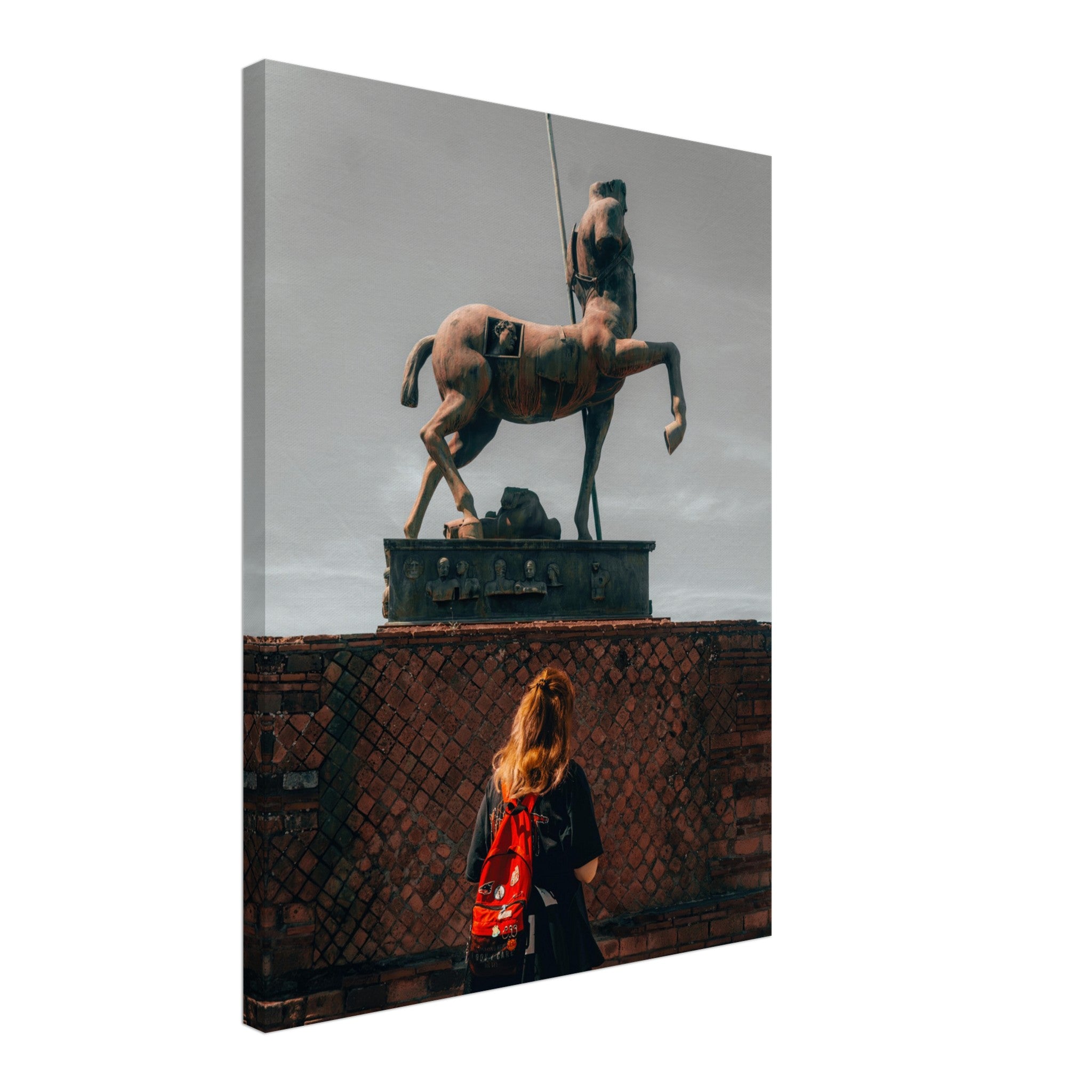 Enchanting Pompeii: Capturing the Centaur Statue | Canvas