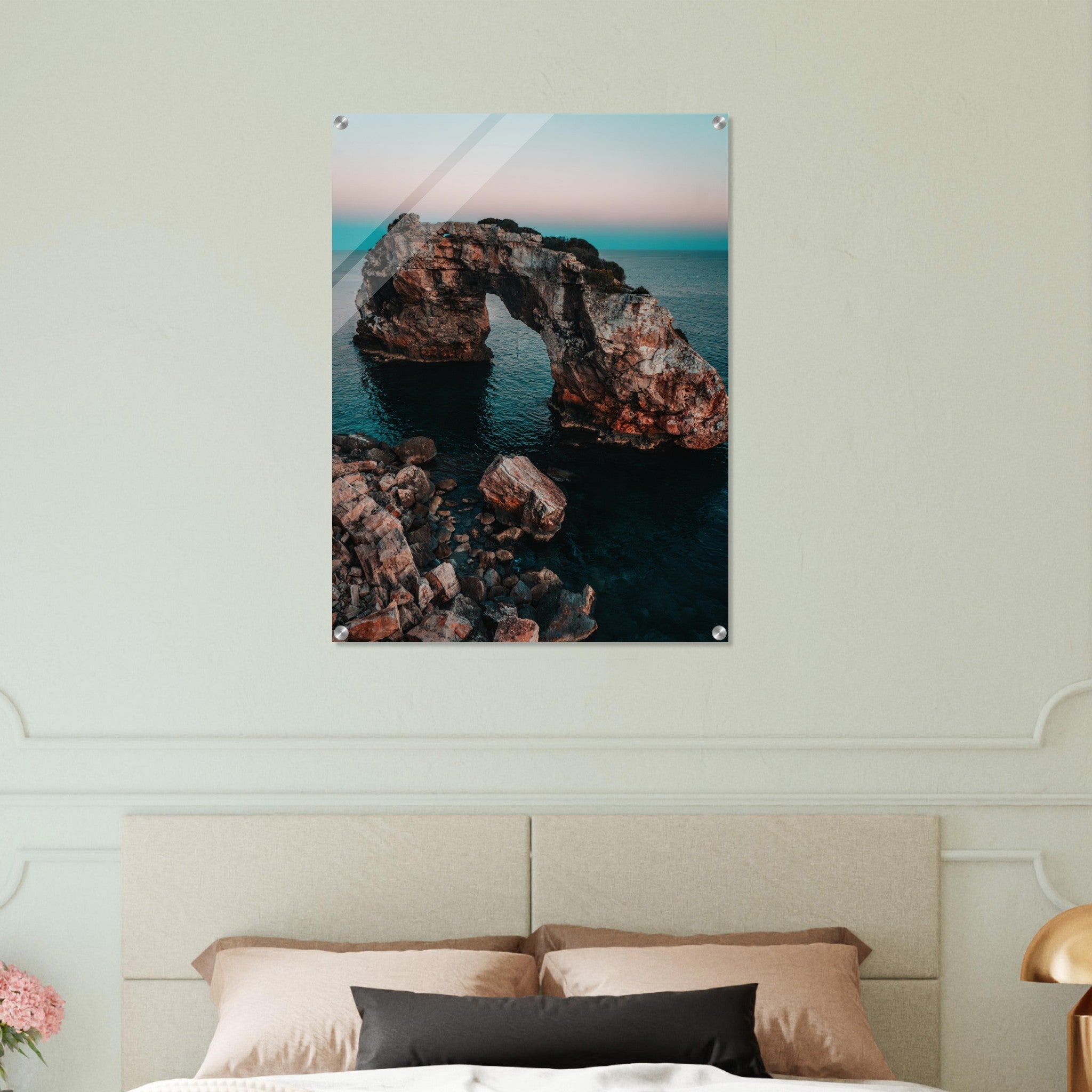 Mallorca's Natural Arch: Es Pontàs at Twilight | Acrylic Print