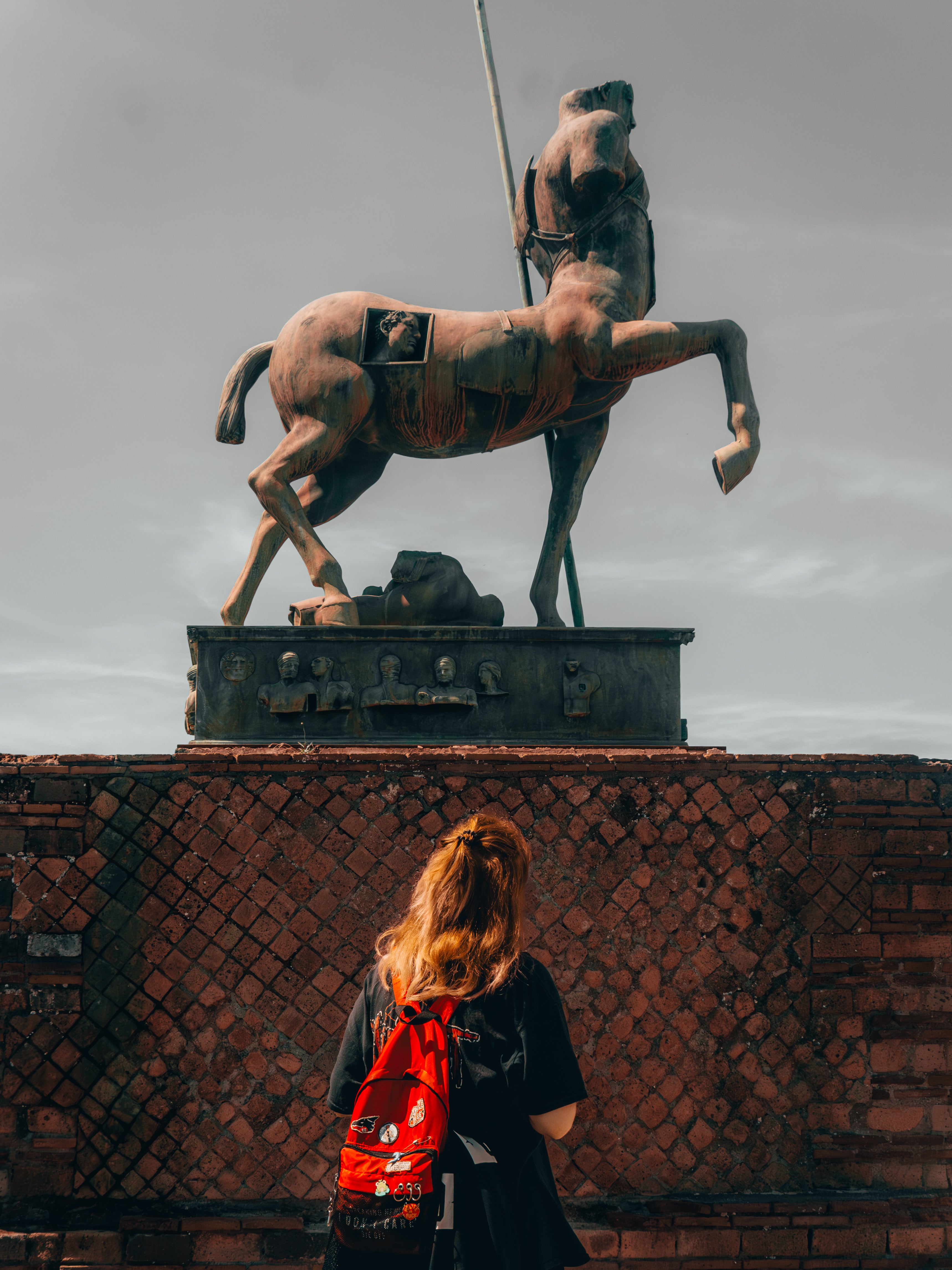 Enchanting Pompeii: Capturing the Centaur Statue | Poster