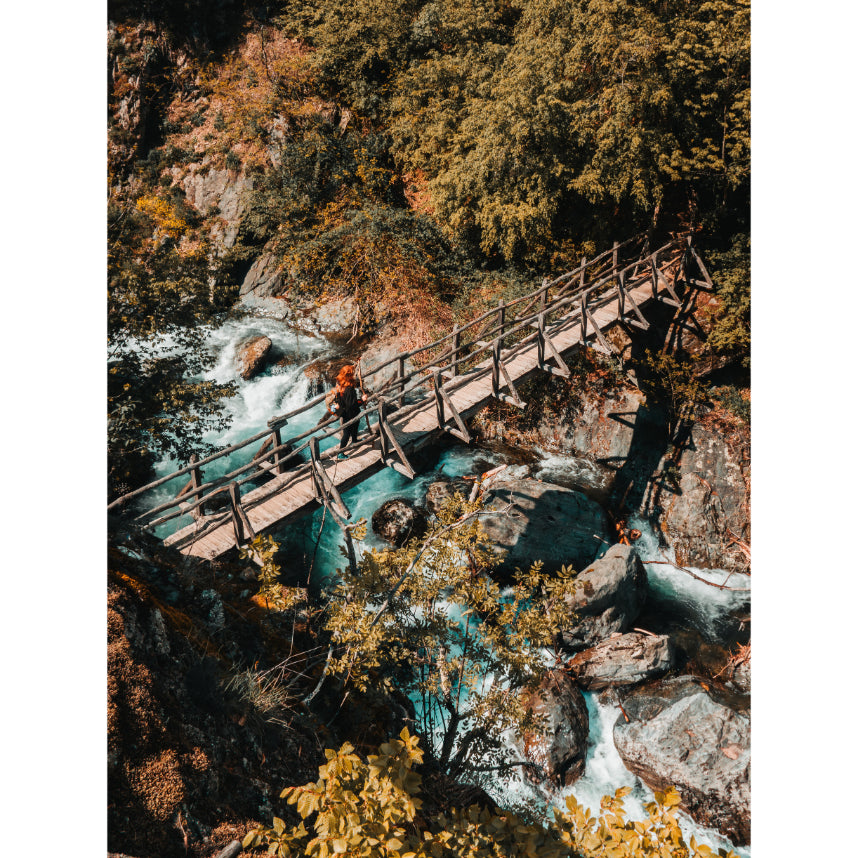 Bulgaria Mountains Bridge | Acrylic Print