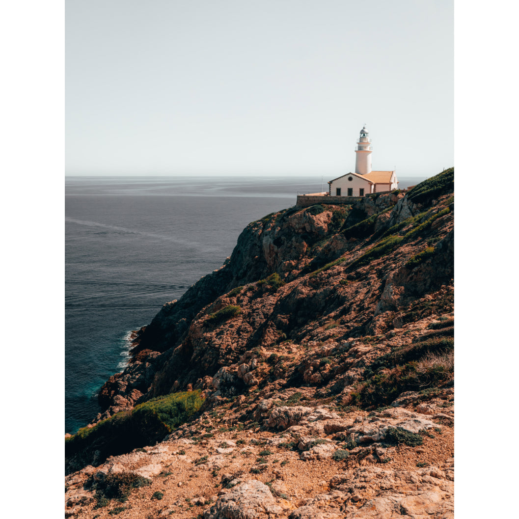 Mallorca's Coastal Beacon: The Capdepera Lighthouse  | Canvas