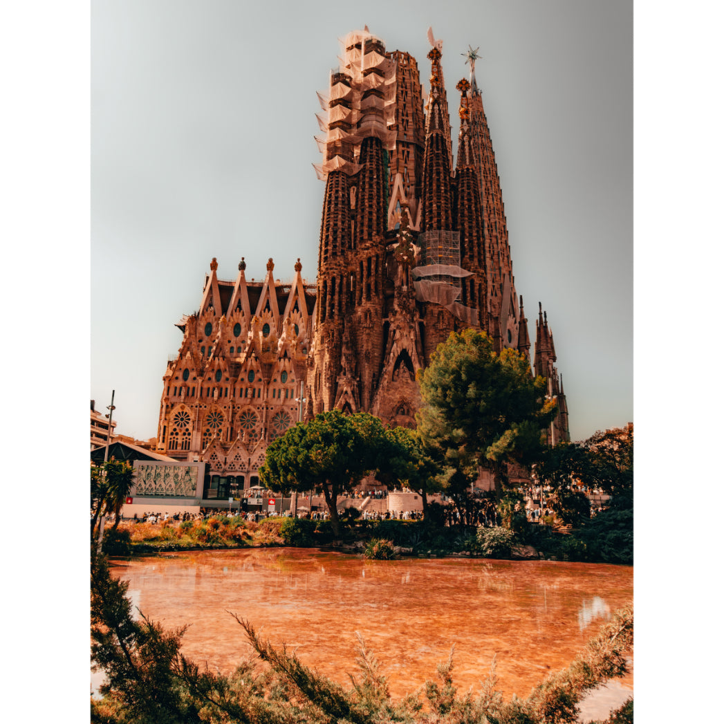 Barcelona's Icon: The Majestic Sagrada Família | Acrylic Print