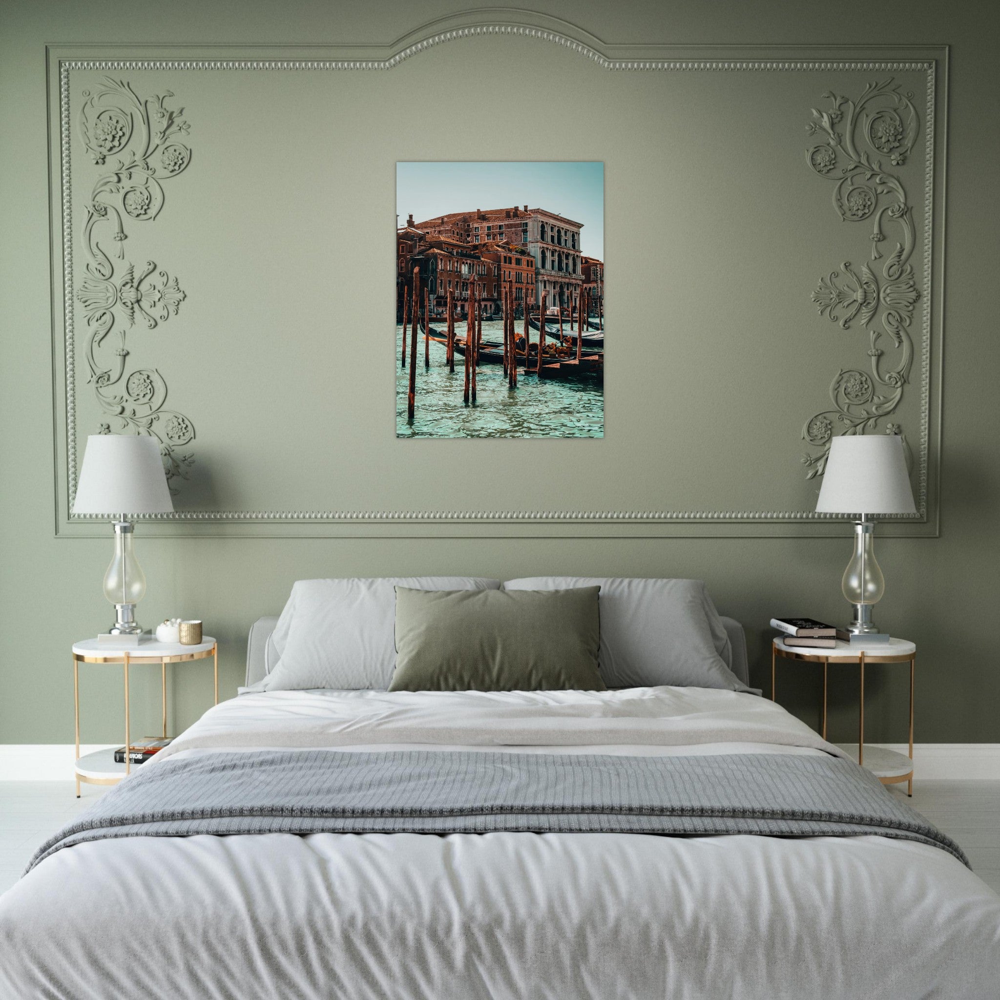 Majestic Venice: The Grand Canal's Story | Metal Print