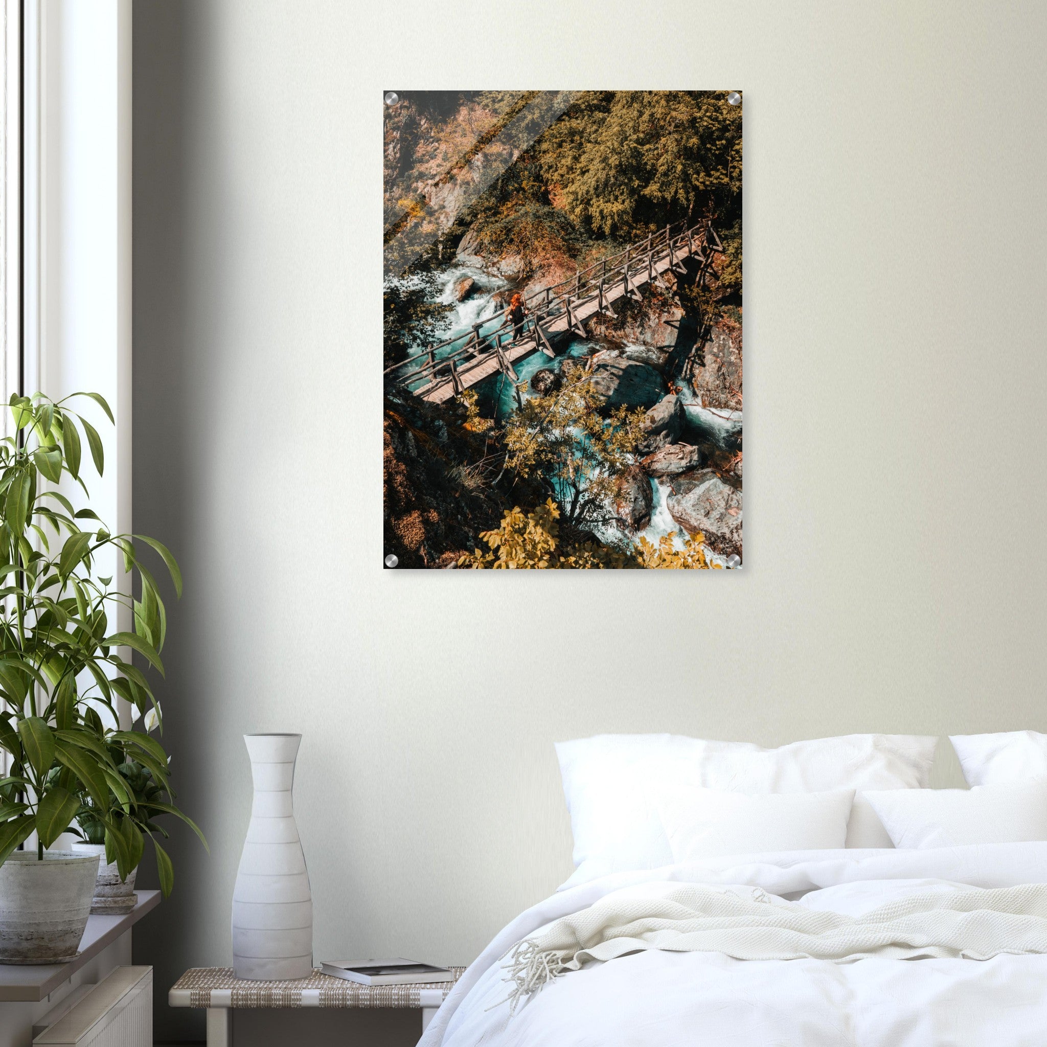 Bulgaria Mountains Bridge | Acrylic Print