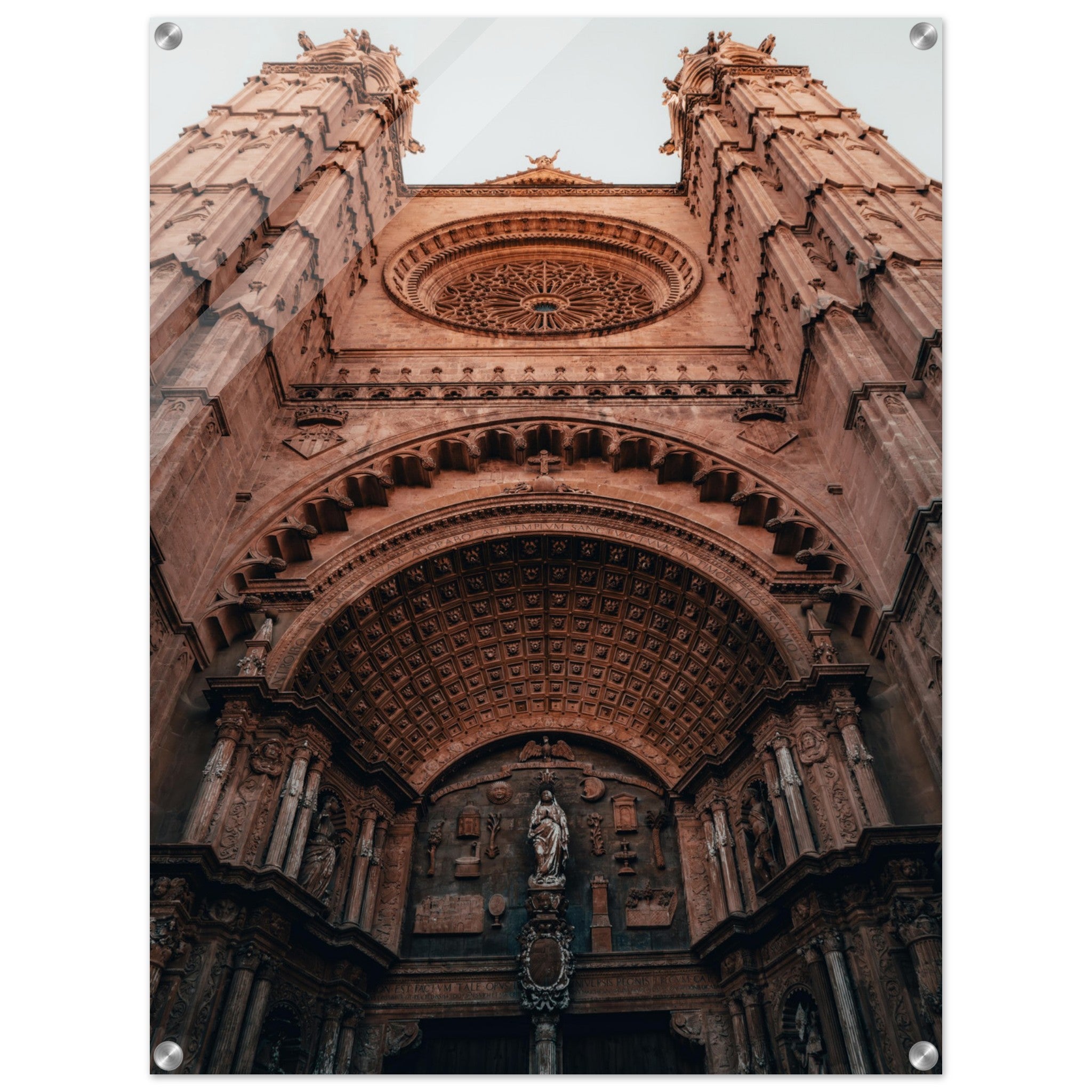 Mallorca's Masterpiece: The Rose Window of La Seu | Acrylic Print